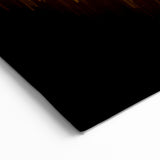 Golden Light Abstract Strokes Canvas - Modern Dynamic Wall Art