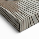 Contemporary Line Art - Floral Strokes and Lines Abstract Canvas