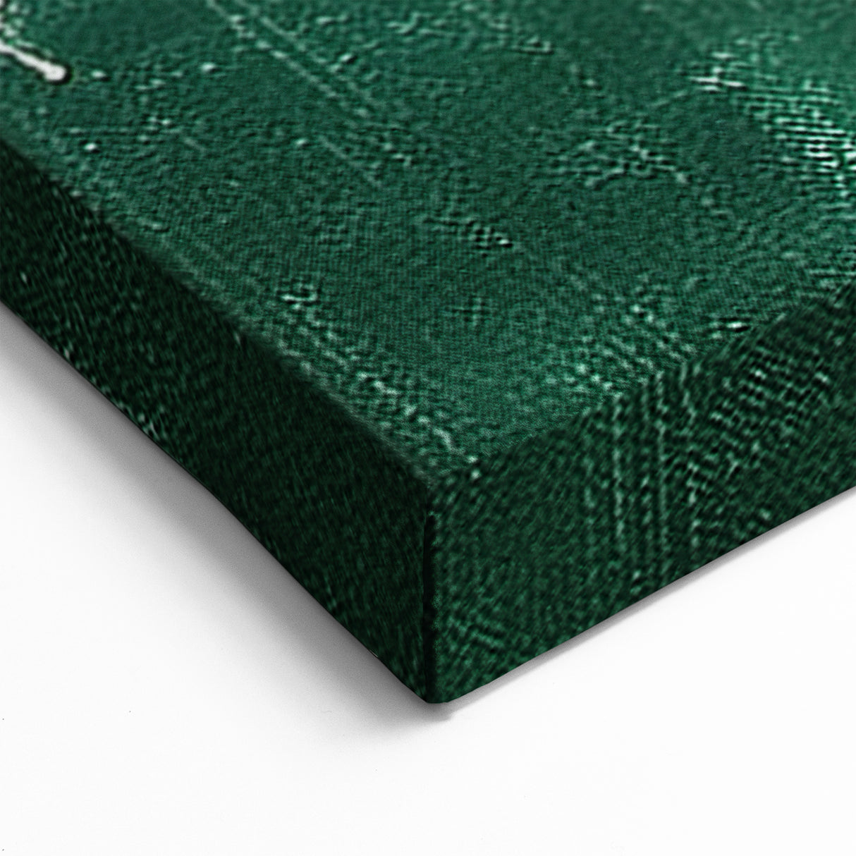 Abstract Wood and Forest Art - Modern Geometric Canvas Print