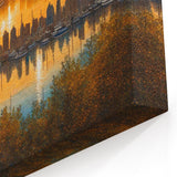 Sunset Baltimore Skyline Art - Warm and Vibrant Cityscape Decor