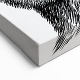 Stylish Kangaroo Wall Art - Fun Wildlife Animal Canvas Decor