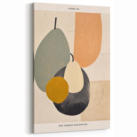 Modern Garden Collection - Minimalist Abstract Geometric Art Print