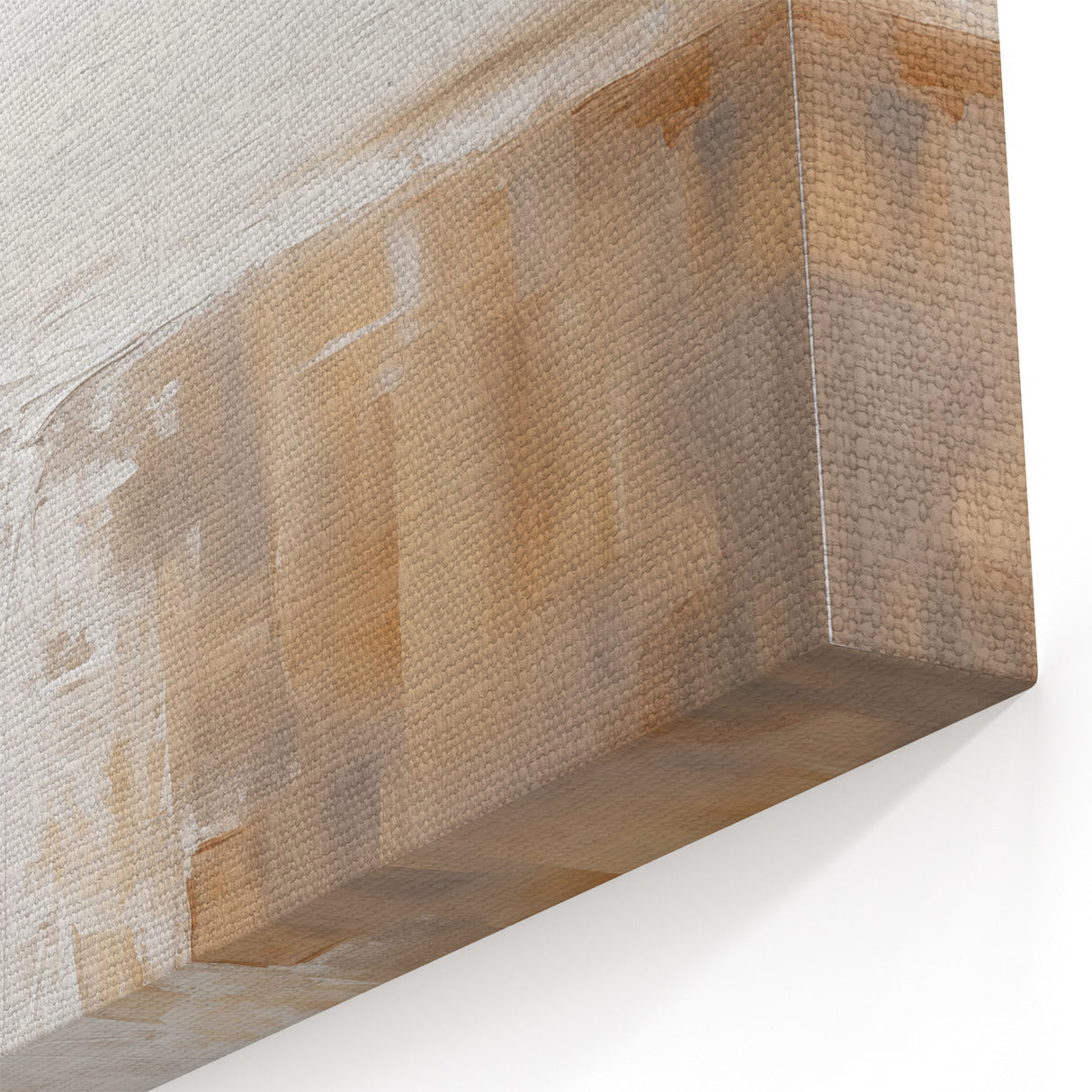 Minimalist Landscape Art - Serene Abstract Canvas with Neutral Tones