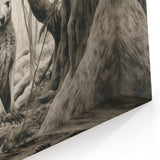 Kangaroo Art Prints - Abstract Wildlife