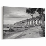 Historic Roman Arches Wall Art - Timeless Architecture Canvas Print