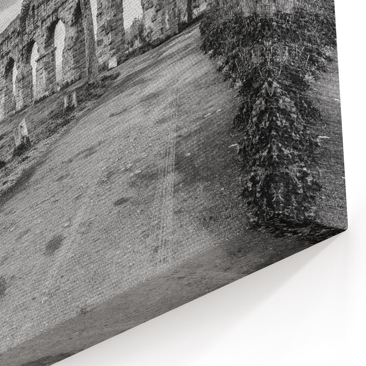 Historic Roman Arches Wall Art - Timeless Architecture Canvas Print