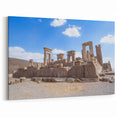 Ancient Ruins Wall Art - Persian Stone Temple Canvas & Framed Prints