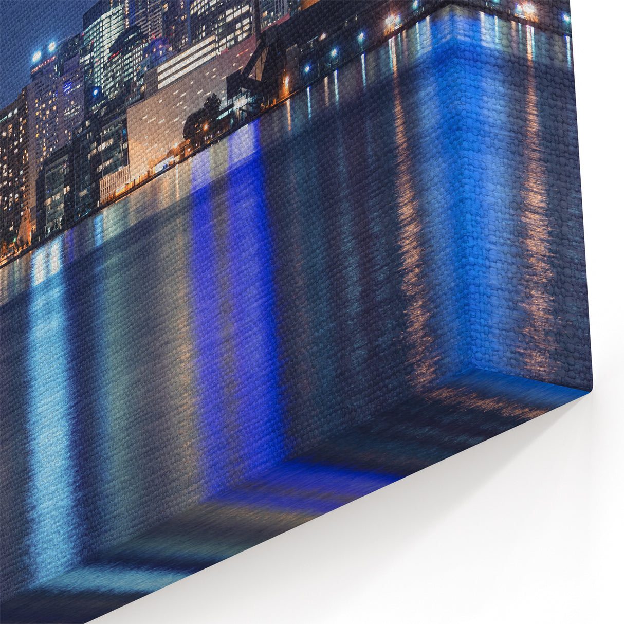 Toronto Skyline at Night | Peaceful Cityscape Reflection Art