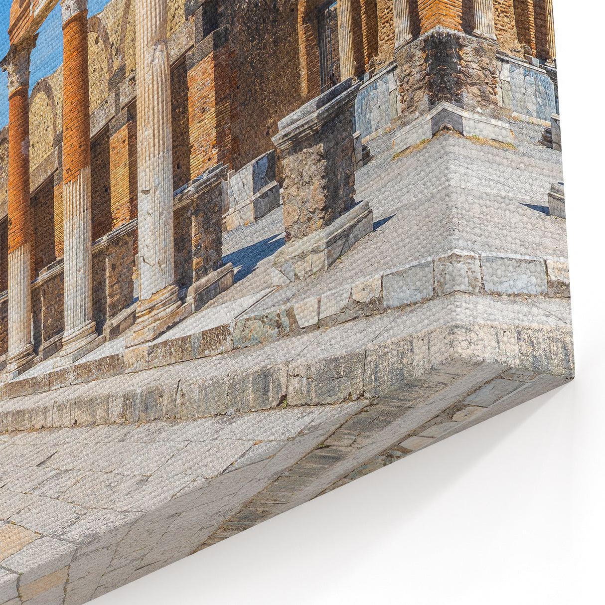 Ancient Ruins Wall Art - Pompeii Roman Ruins Canvas & Framed Prints