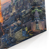 Tokyo Tower at Sunset - Vibrant Cityscape Wall Art for Modern Decor