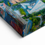 Tokyo Skyline at Sunrise - Dynamic Cityscape Wall Art for Home Decor