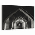 Gothic Arches Wall Art - Dramatic Architecture Canvas Print