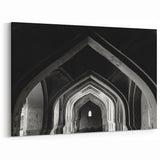 Gothic Arches Wall Art - Dramatic Architecture Canvas Print