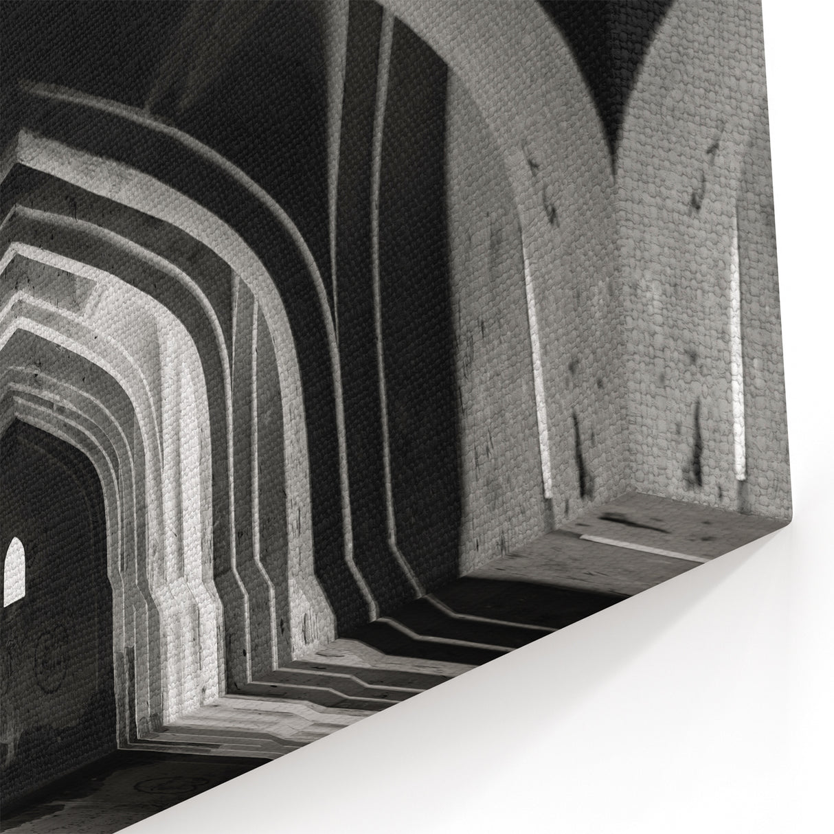 Gothic Arches Wall Art - Dramatic Architecture Canvas Print