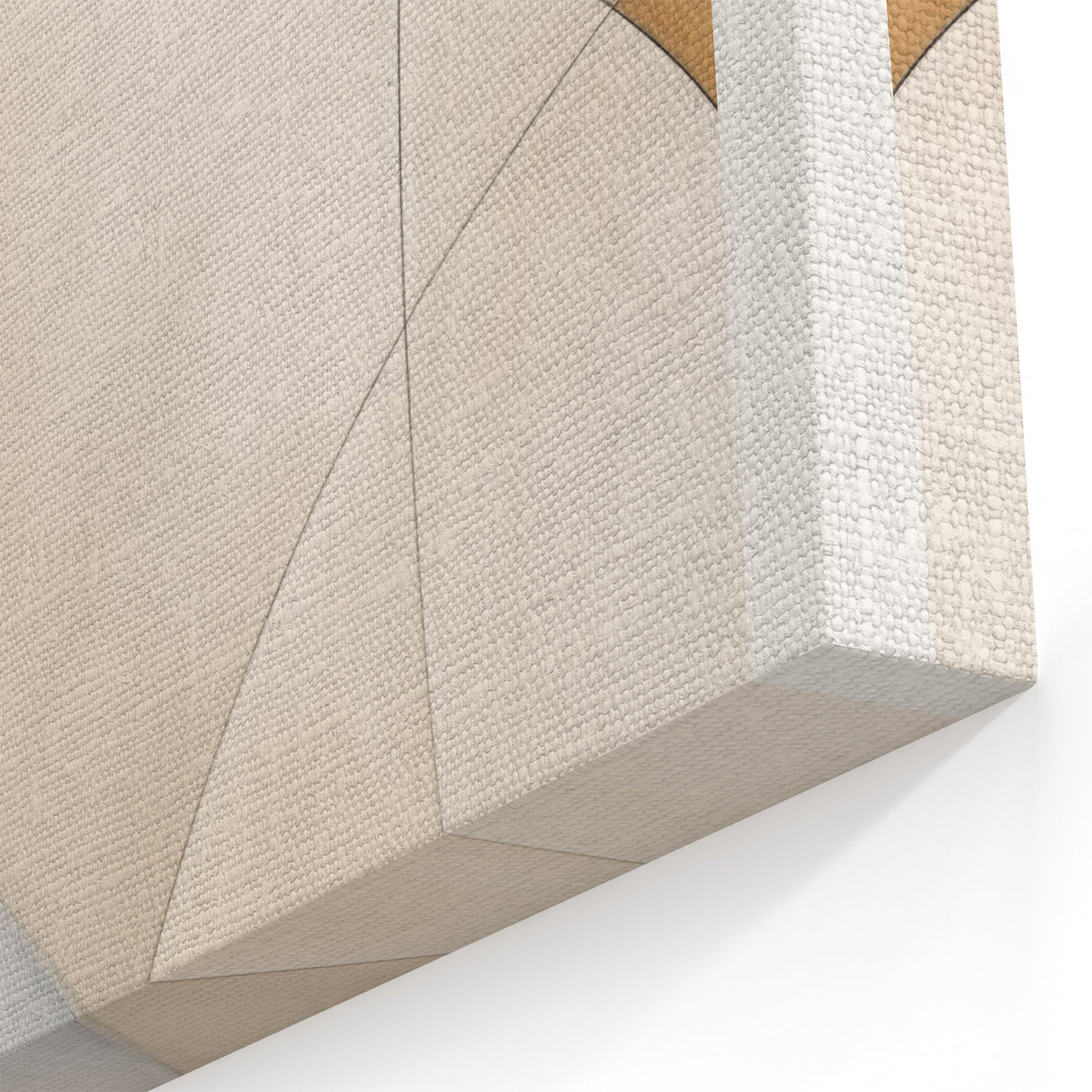 Modern Minimalist Art - Geometric Soft Tones - Contemporary Wall Decor