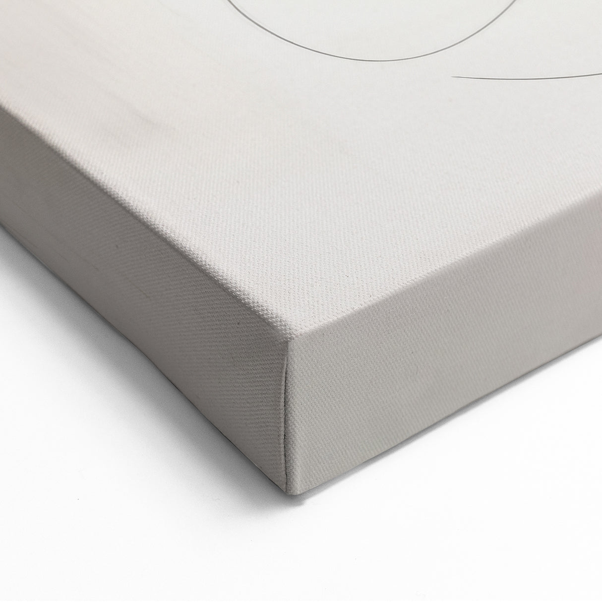 Minimalist Brushstroke Art - Monochrome Abstract Black and White Print