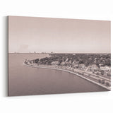 Tampa Skyline Wall Art - Serene Reflections at Dusk