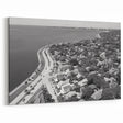 Tampa Bay Wall Art - Classic Black and White Coastal View