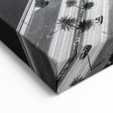 Tampa Bay Wall Art - Classic Black and White Coastal View