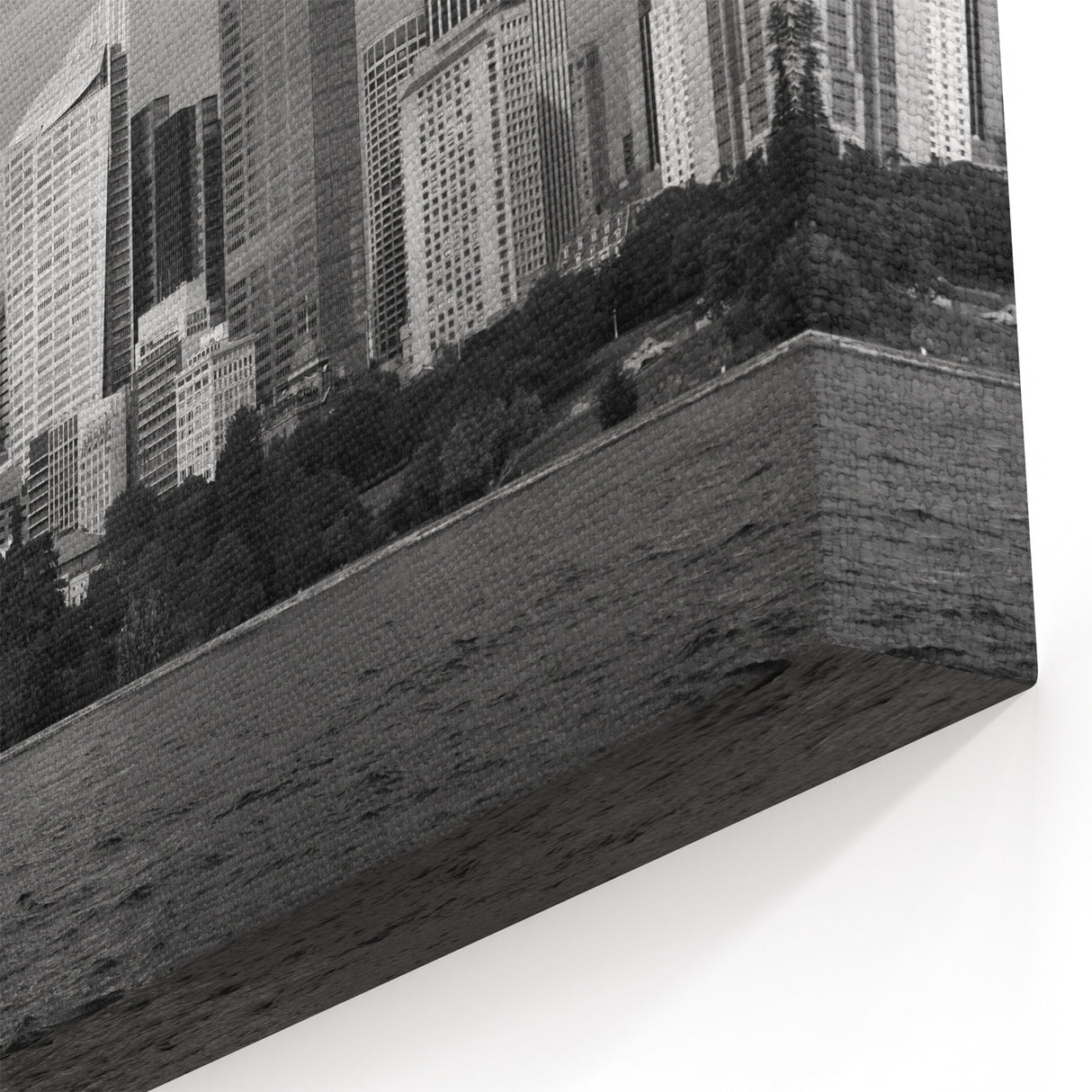 Black and White Sydney Skyline Wall Art - Elegant Cityscape Photography