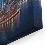 Majestic Sydney Night Skyline Wall Art - Vibrant Cityscape Photography