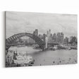 Sydney Harbour Bridge Wall Art - Vibrant Cityscape for Modern Interiors