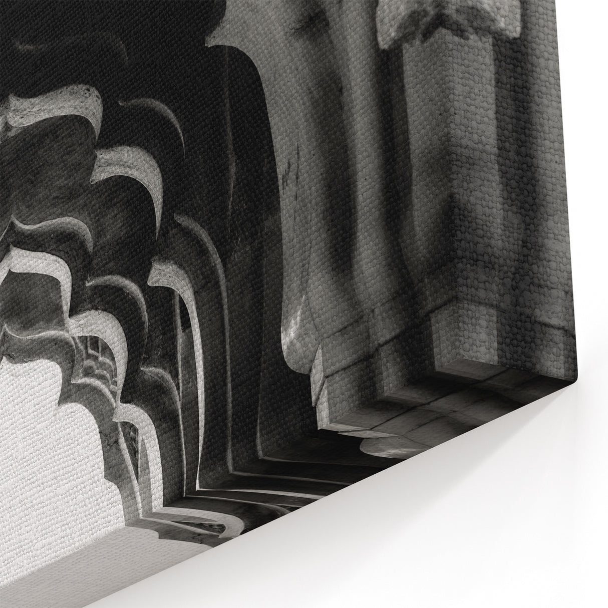 Mughal Arches Wall Art - Elegant Architecture Canvas Print