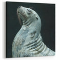 Serene Sea Lion Wall Art - Majestic Marine Life Canvas & Framed Prints