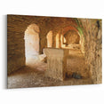 Ancient Ruins Wall Art - Historic Vaulted Chamber Canvas & Prints