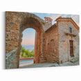 Ancient Ruins Wall Art - Stone Archway at Sunset Canvas & Prints