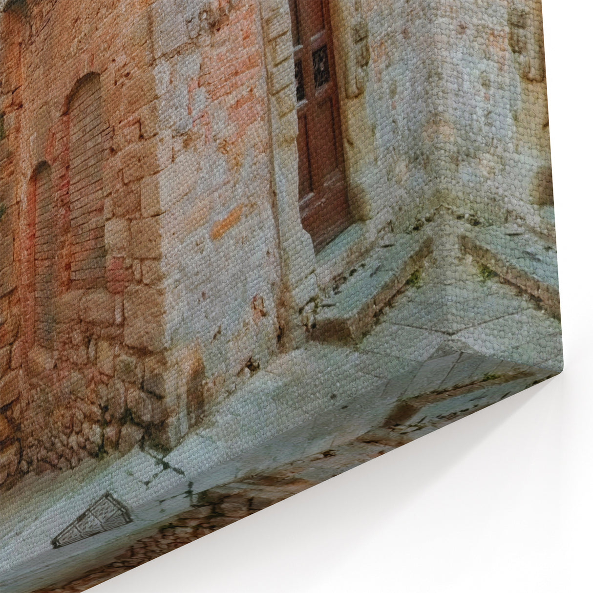 Ancient Ruins Wall Art - Stone Archway at Sunset Canvas & Prints