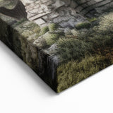 Ancient Ruins Wall Art - Overgrown Castle Remains Canvas & Prints