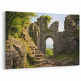 Ancient Ruins Wall Art - Stone Archway & Staircase Canvas & Prints