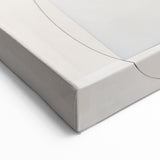 Modern Minimalist Art - Abstract Geometric Canvas in Subtle Neutral Tones