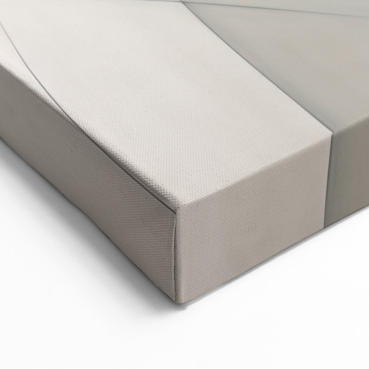 Elegant Minimalist Geometric Art - Neutral Toned Modern Canvas Print