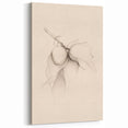 Minimalist Fruit Art - Delicate Sketch Design - Elegant Wall Decor
