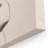 Minimalist Apple Art - Elegant Fruit Sketch - Modern Wall Decor