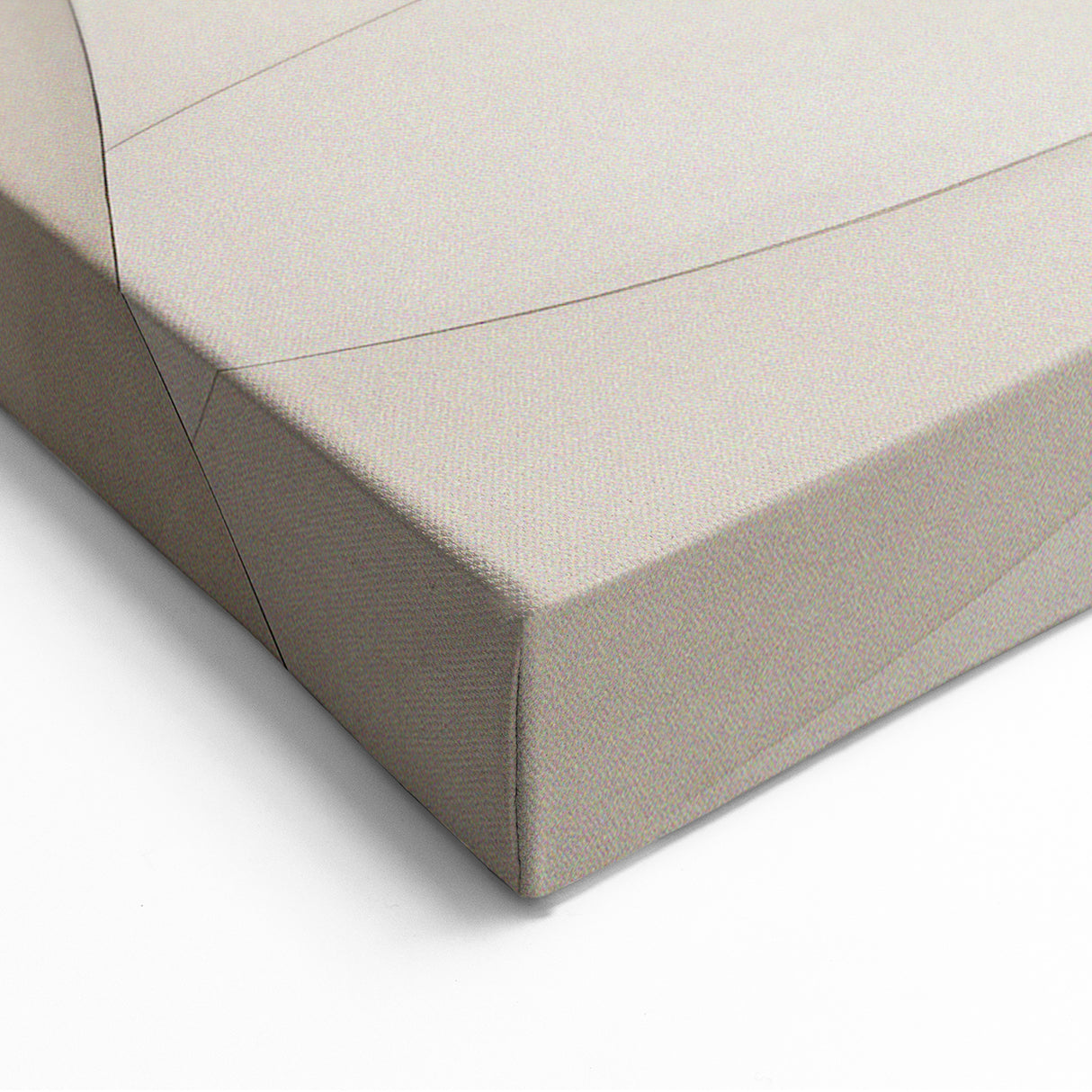 Modern Abstract Geometric Art - Neutral Minimalist Canvas Wall Decor