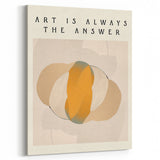 Modern Abstract Art - Art Is Always the Answer - Organic Shape Design
