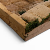 Ancient Ruins Wall Art - Sunlit Stone Fortress Canvas & Prints