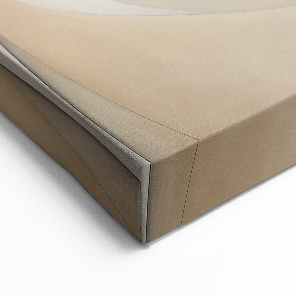 Neutral Minimalist Abstract Art - Modern Geometric Canvas Wall Decor