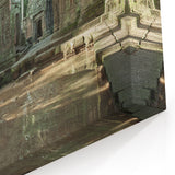 Ancient Temple Ruins Wall Art - Mystical Jungle Temple Canvas & Prints