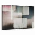 Abstract Line Art with Soft Pink, White, Gray, and Black Tones