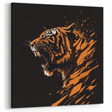 Majestic Tiger Wall Art - Striking Jungle Decor in Canvas & Framed Prints.