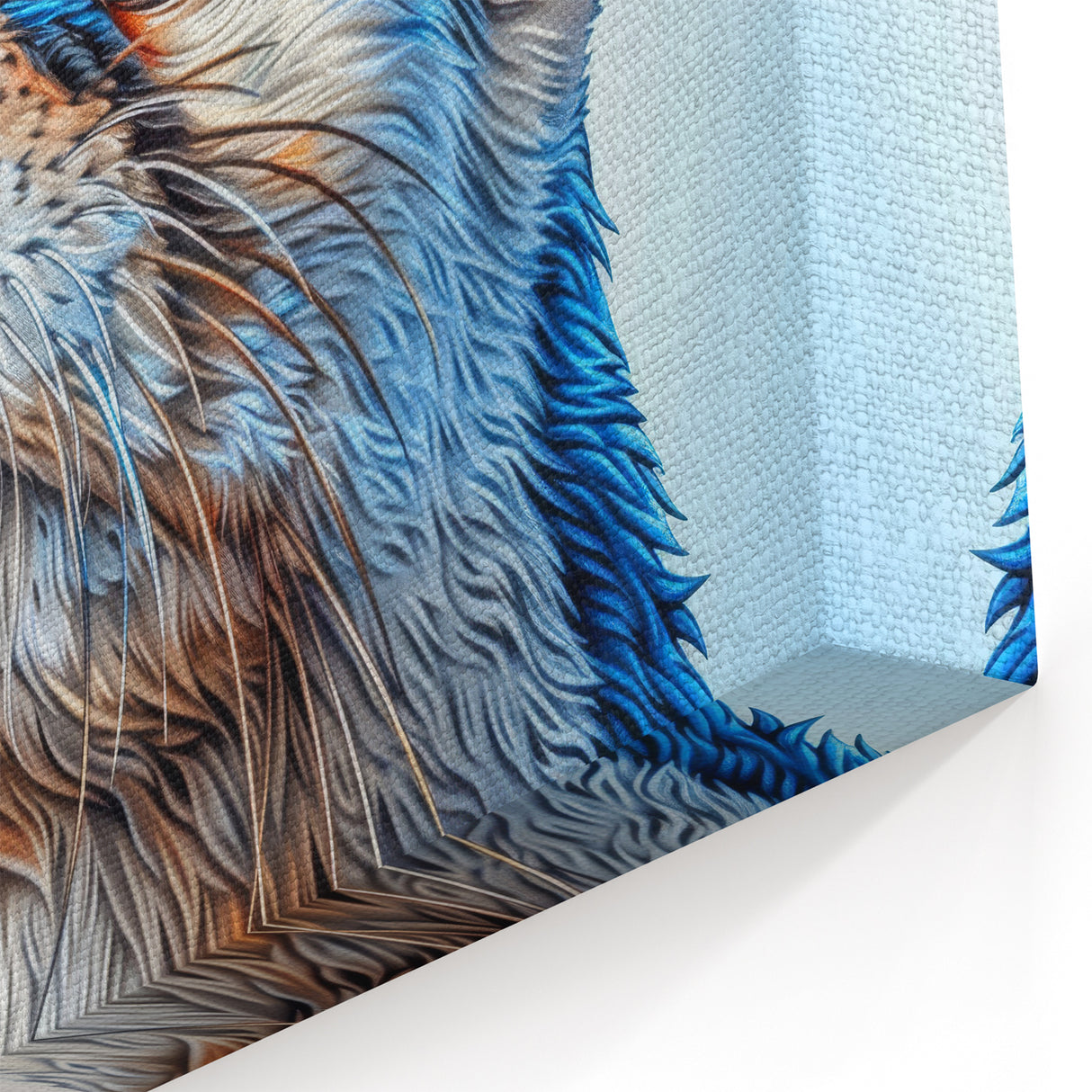 Vibrant Sea Otter Wall Art - Modern Marine Life Canvas & Framed Prints