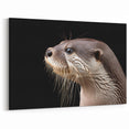 Elegant Sea Otter Wall Art - Wildlife Marine Life Canvas & Framed Prints