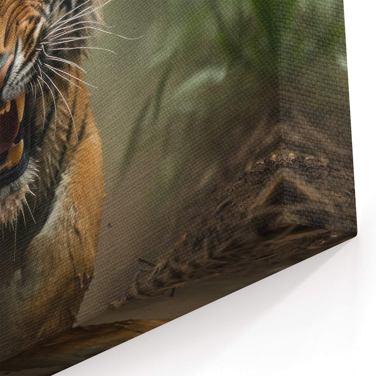 Powerful Tiger Wall Art - Dynamic Jungle Decor in Canvas & Framed Prints.