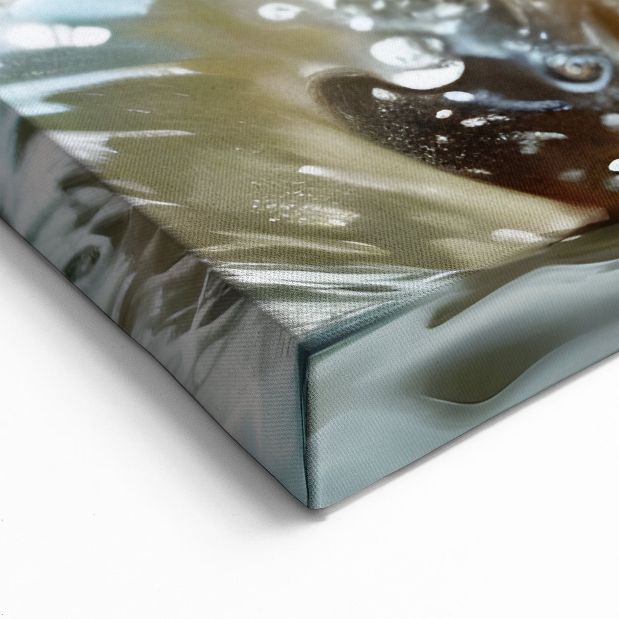 Dynamic Sea Otter Wall Art - Energetic Marine Life Canvas & Framed Prints