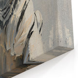 Abstract White Tiger Wall Art - Modern Wildlife Decor in Canvas & Prints.