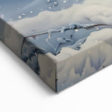 Winter White Tiger Wall Art - Serene Wildlife Decor in Canvas & Prints.